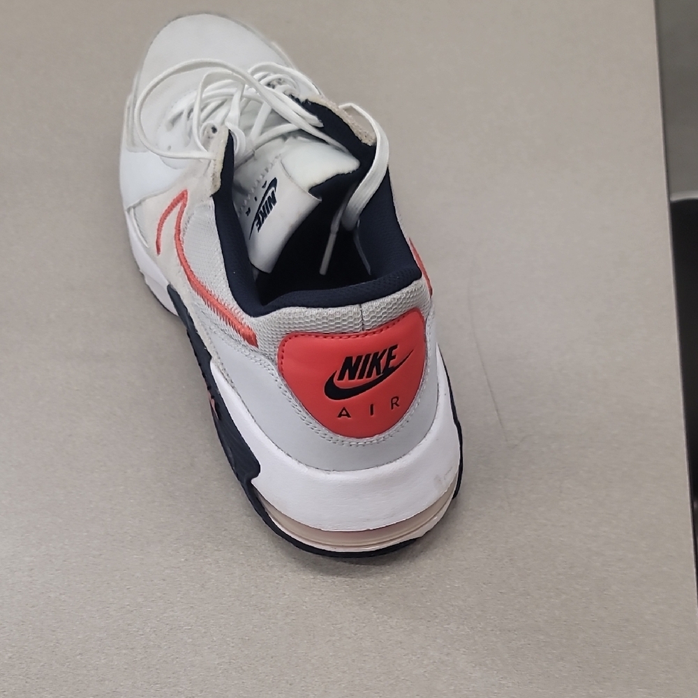 Nike Air Men's Sneakers in White and Red - Picture 3 of 16